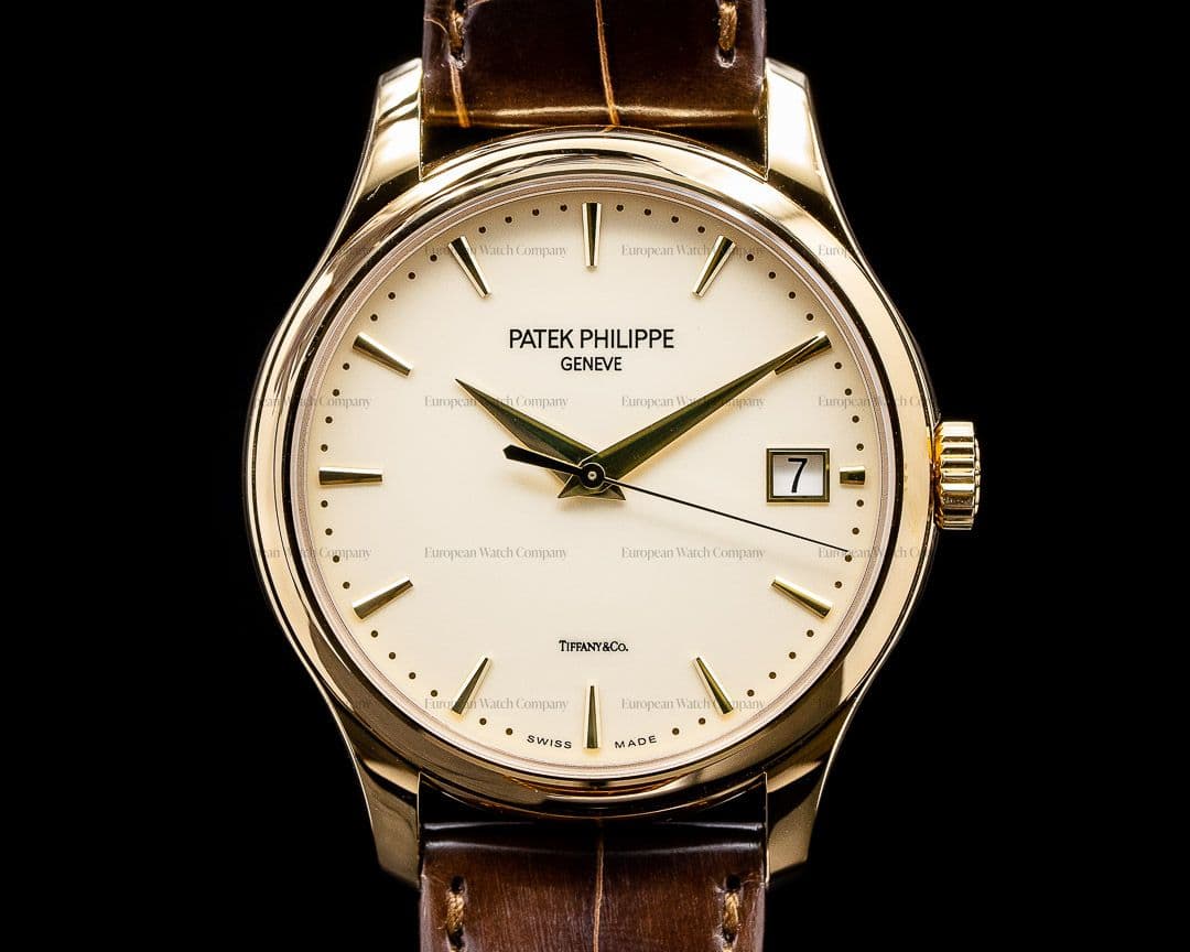 Patek Philippe Calatrava 5227J Automatic 18K Yellow Gold TIFFANY