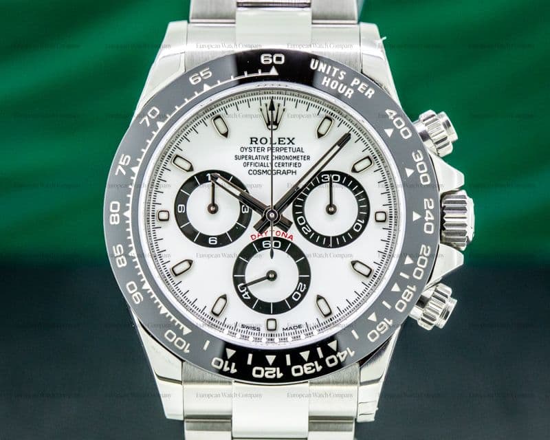 Rolex Daytona 116500LN Ceramic Bezel SS / White Dial