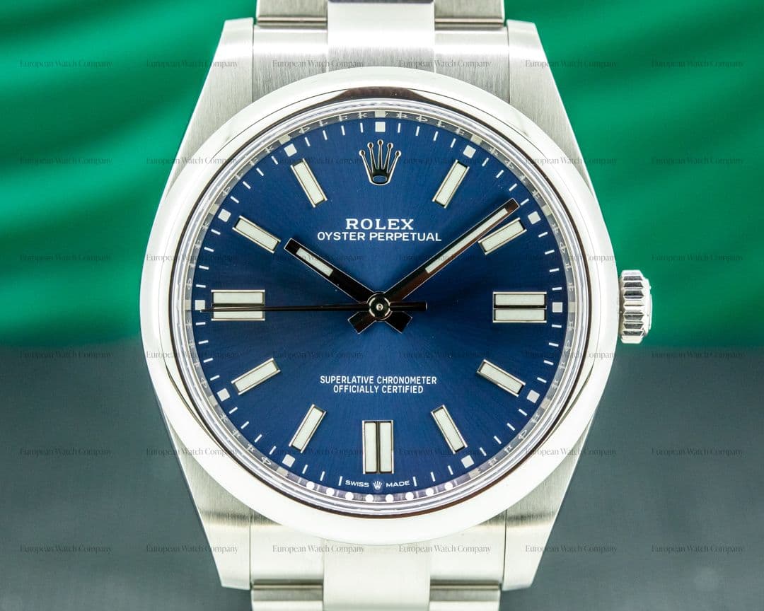 Rolex Oyster Perpetual 124300 41mm SS / Blue Dial 2020 