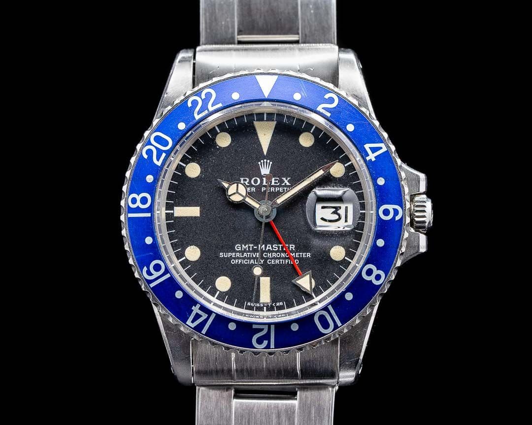 Rolex GMT Master 1675 "Blueberry" MKII SS