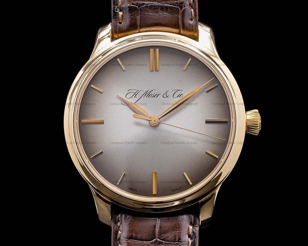 H. Moser & Cie Endeavour Centre Seconds Rose Gold/Fume Dial 7 Day Power Reserve