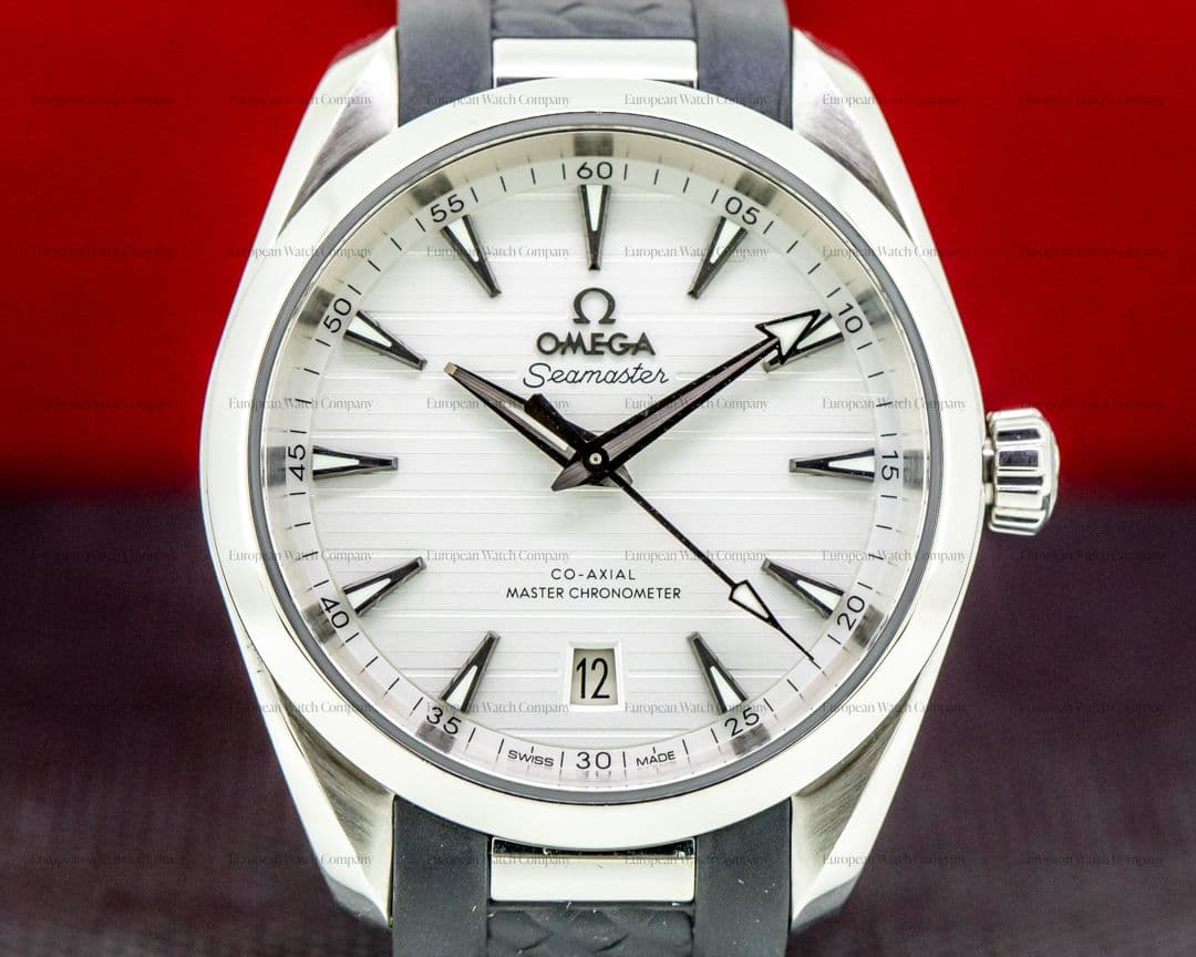 Omega Seamaster Aqua Terra Co-Axial Master Silver Dial SS 