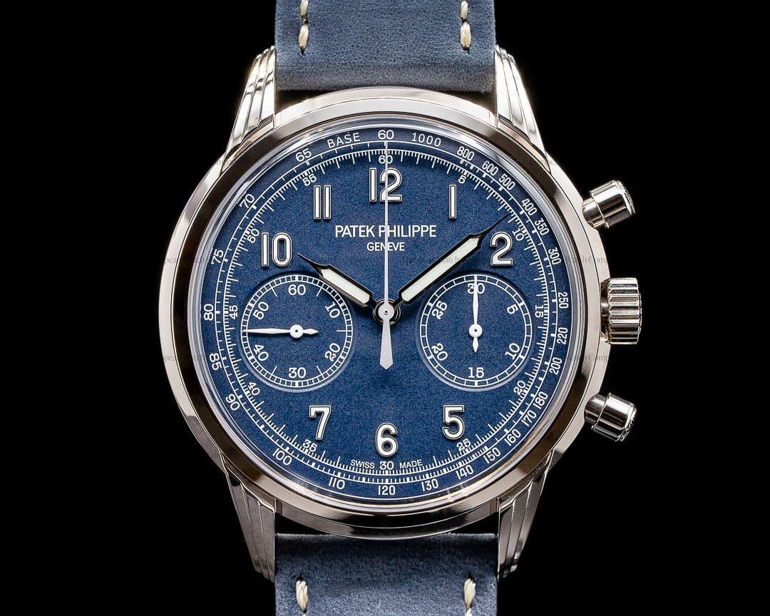 Patek Philippe Chronograph 5172G 18K White Gold Blue Dial UNWORN