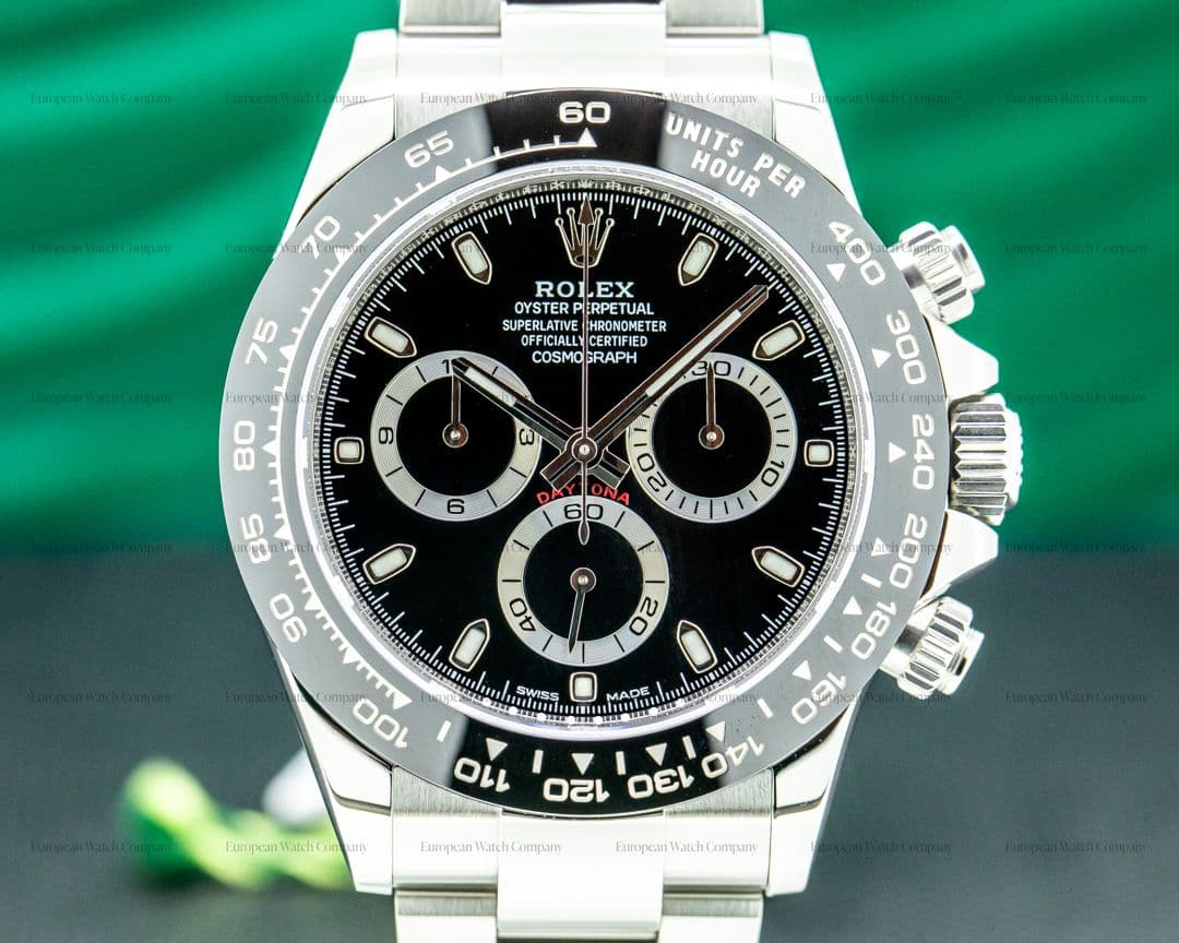 Rolex Daytona 116500LN Ceramic Bezel SS / Black Dial 