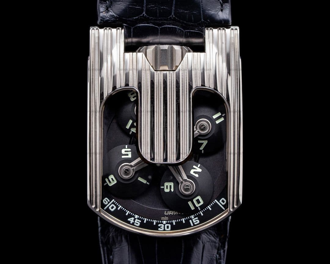 URWERK 103 Manual Wind 18k White Gold FULL SET JUST SERVICED