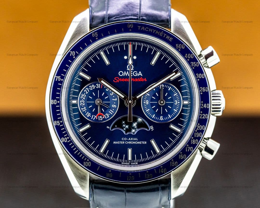Omega Speedmaster Automatic Moon Blue Dial