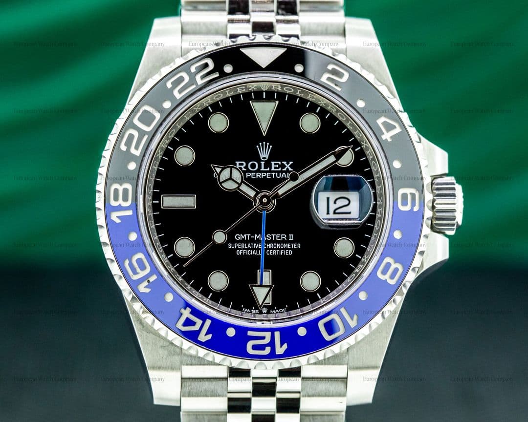 Rolex GMT Master II 126710BLNR Ceramic "Batman" SS / Jubilee 