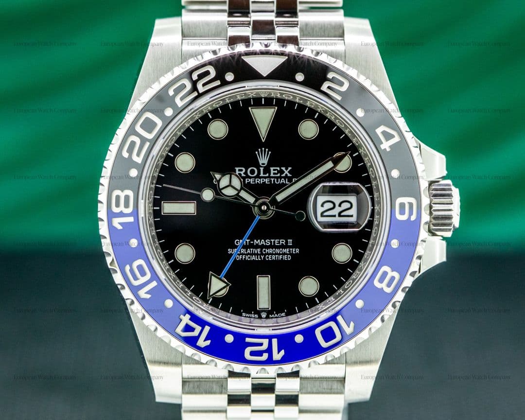 Rolex GMT Master II 126710 Ceramic "Batman" SS / Jubilee 2021 UNWORN 
