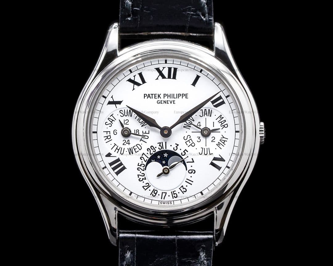 Patek Philippe Perpetual Calendar 3940P White Dial Roman Platinum POSSIBLY UNIQUE