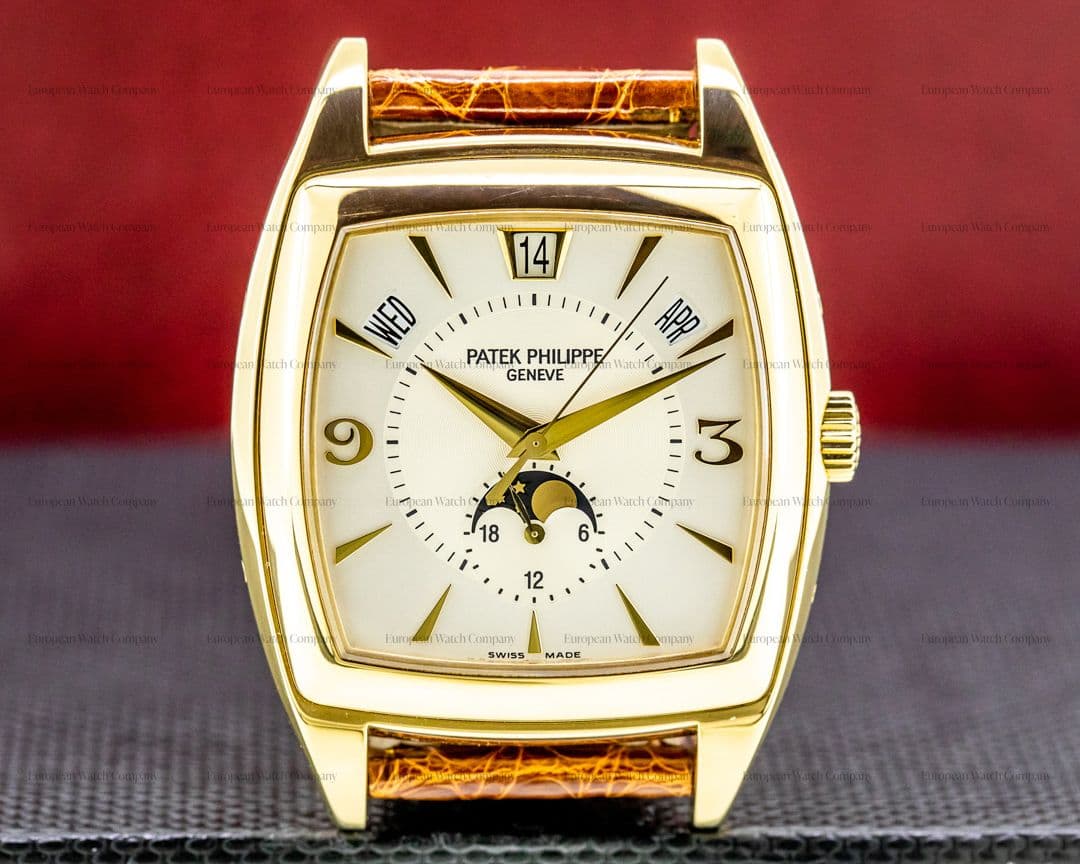 Patek Philippe Gondolo Calendario 5135J Cream Dial 18K Yellow Gold 