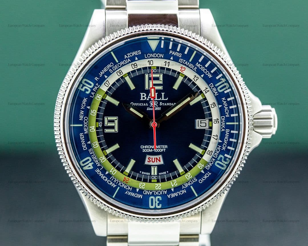 Ball Engineer Master II Diver Worldtime
