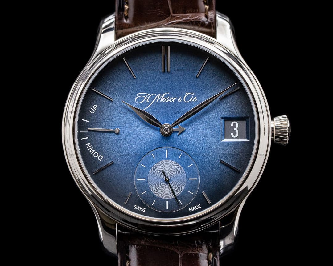 H. Moser & Cie Endeavour Perpetual Calendar 1 18k White Gold 