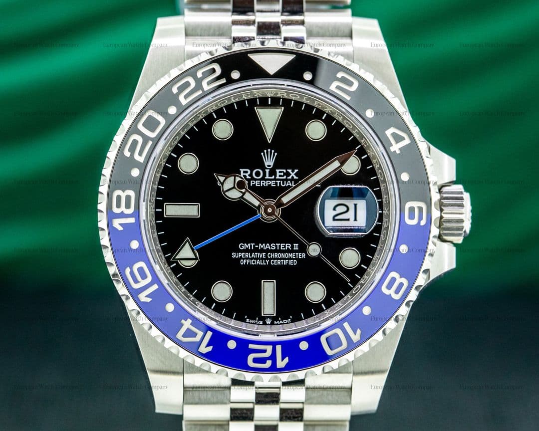 Rolex GMT Master II 126710 Ceramic "Batman" SS / 2021 UNWORN