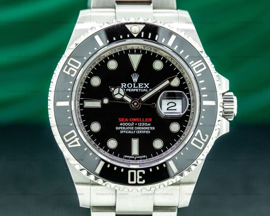 Rolex Sea Dweller RED 43mm 50th Anniversary SS 
