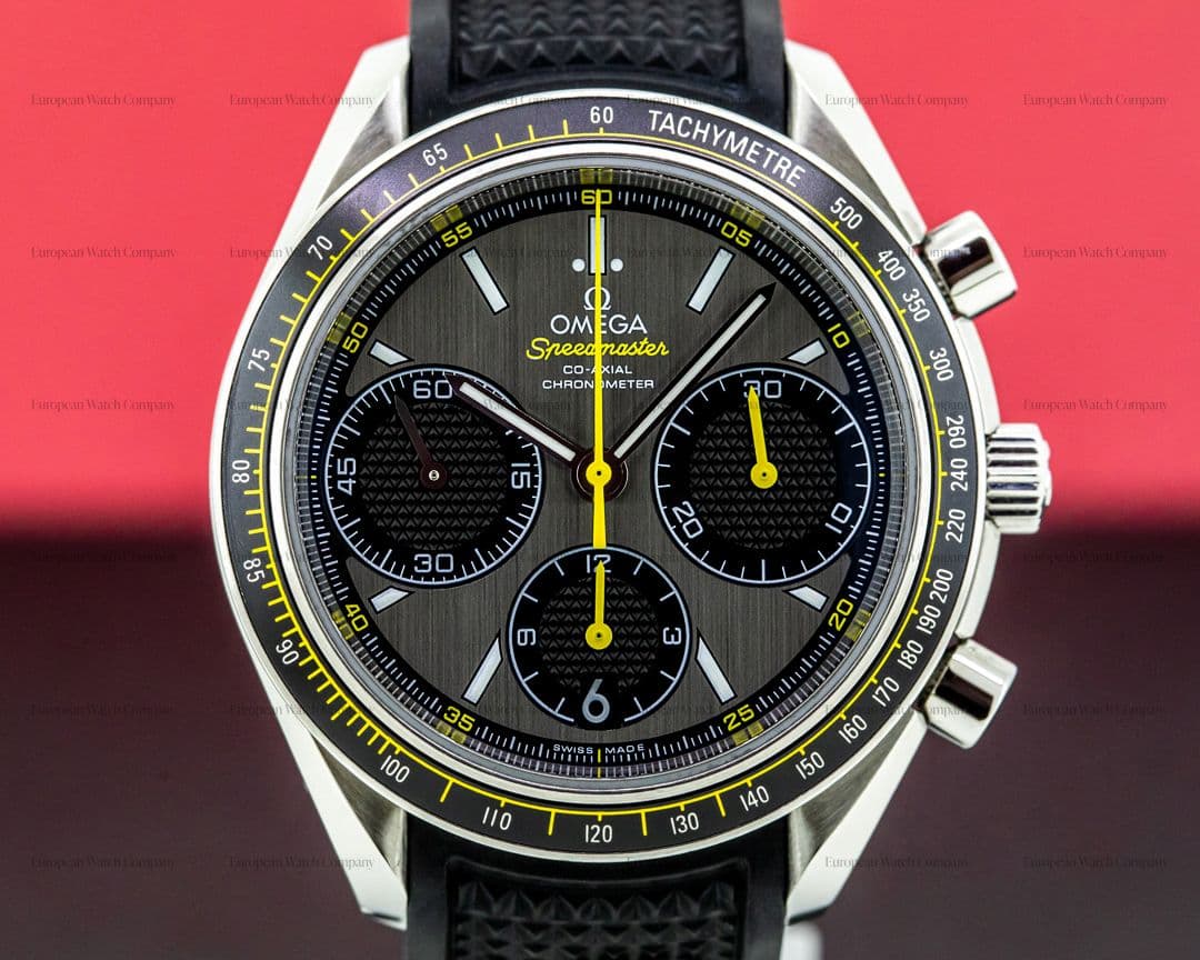 Omega Speedmaster Racing Co-Axial Chronograph Grey Dial SS / Strap