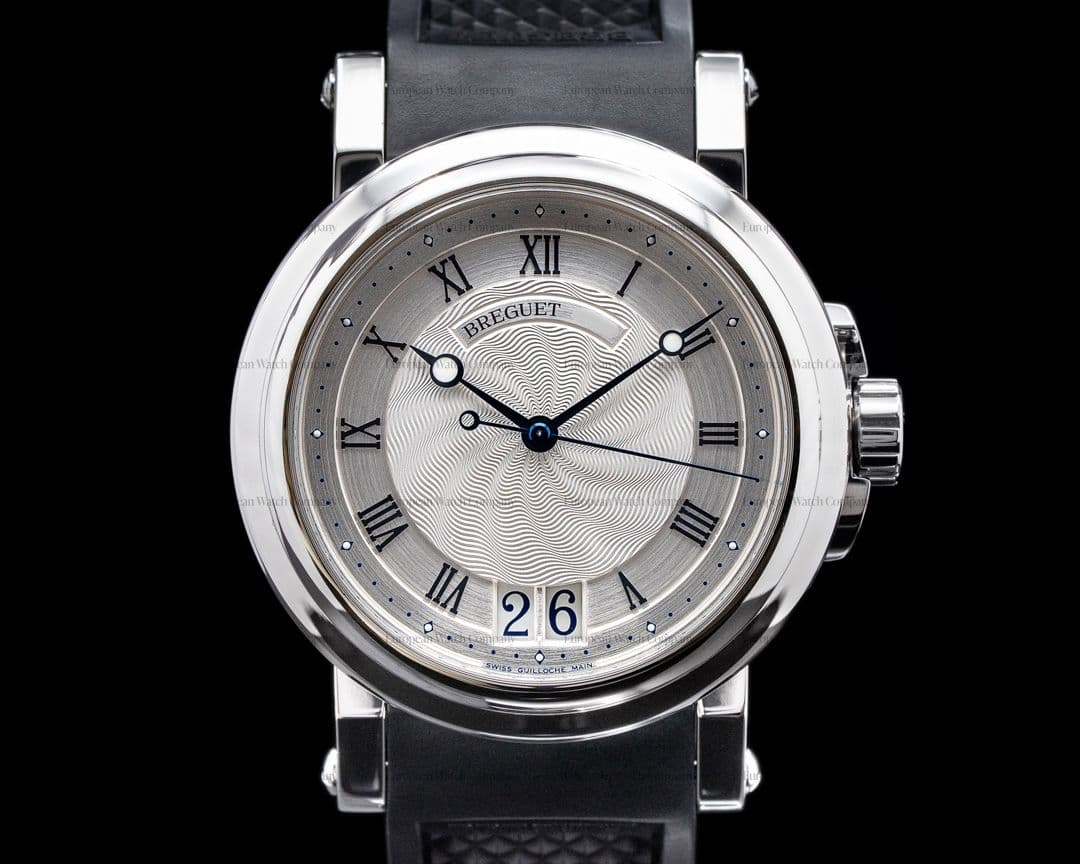 Breguet Marine Big Date SS / Rubber