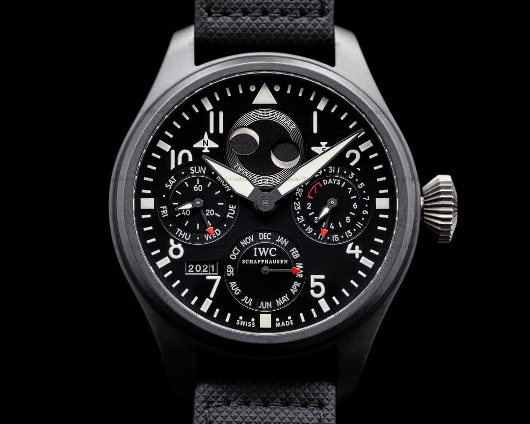 IWC Top Gun Big Pilot Perpetual Calendar Ceramic 