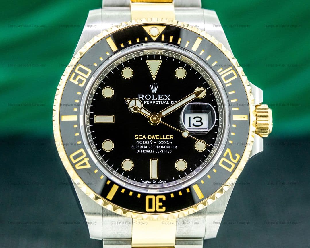 Rolex Sea Dweller "Two-Tone" SS/18k Yellow Gold 