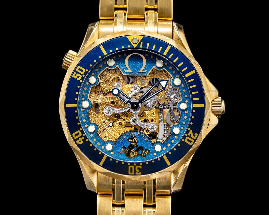 Omega Seamaster Diver Skeleton 50th Anniversary VERY RARE