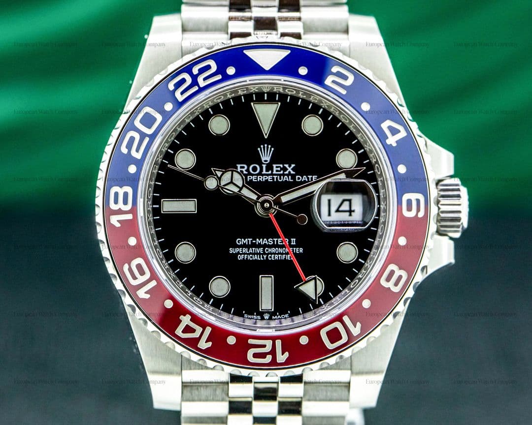 Rolex GMT Master II Ceramic 126710 "Pepsi" SS / Jubilee 2021 UNWORN