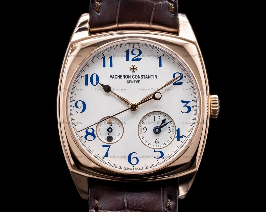 Vacheron Constantin Harmony Dual Time 18K Rose Gold Anniversary