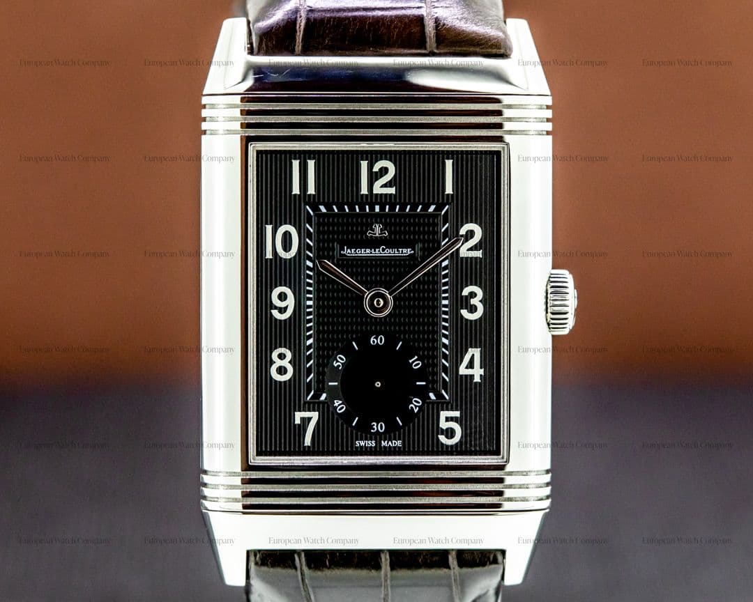 Jaeger LeCoultre Grande Reverso 976 Black Dial SS
