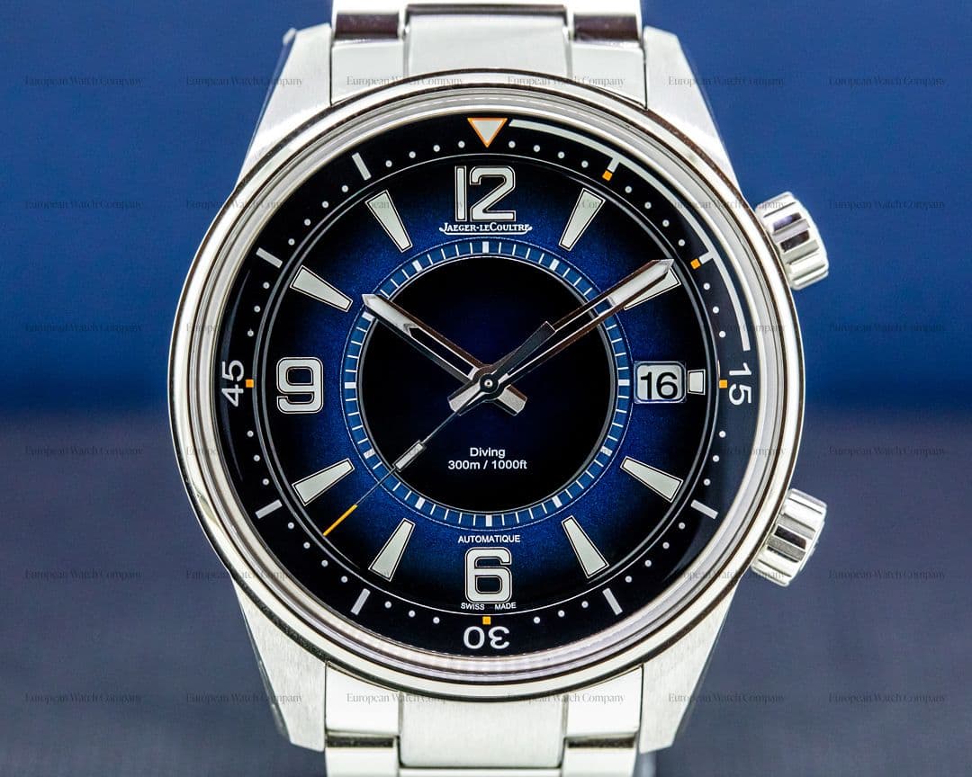 Jaeger LeCoultre Polaris Mariner Automatic Blue Dial Stainless Bracelet