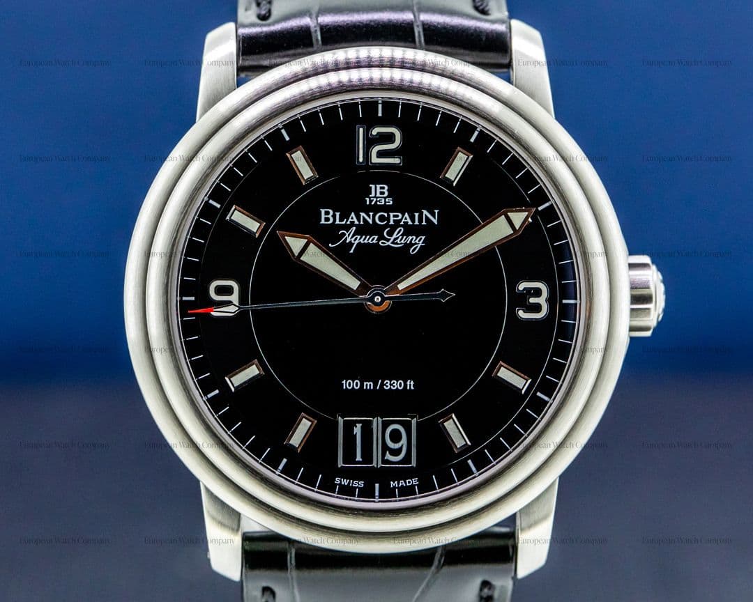 Blancpain Aqualung 2850 SS Big Date SS Rubber Strap / VLADIMIR PUTIN 