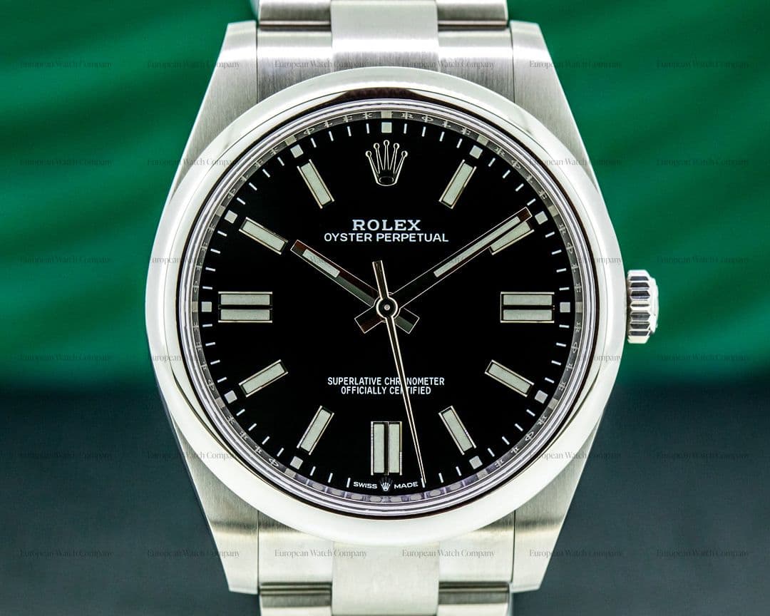 Rolex Oyster Perpetual 124300 41mm SS / Black Dial 2020 UNWORN