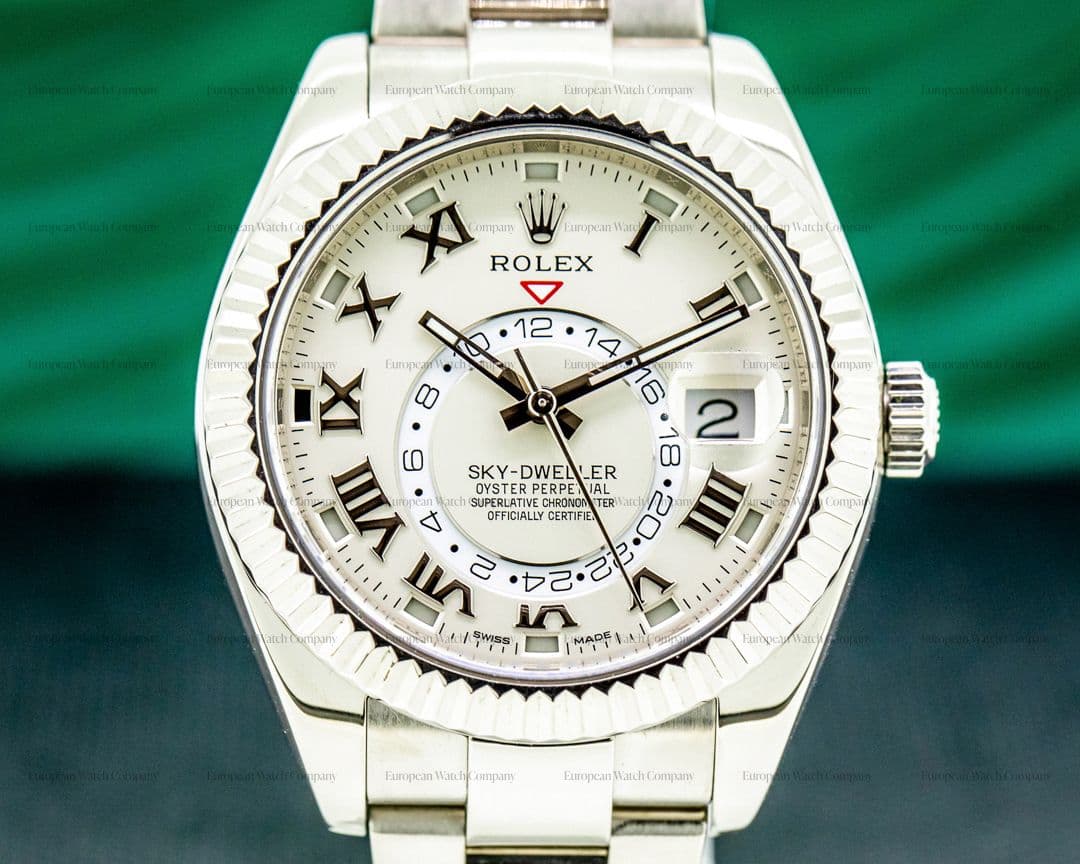 Rolex Sky Dweller 326939 18K White Gold / White Gold  