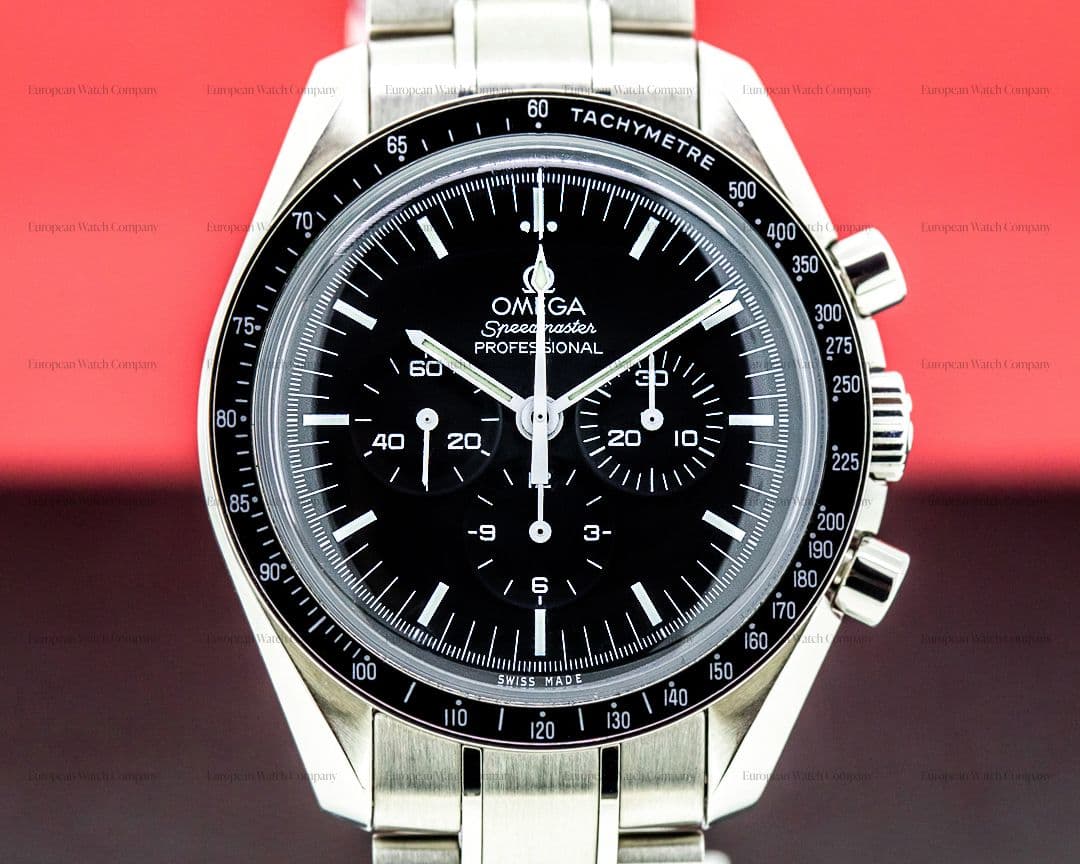 Omega Speedmaster Professional Moon Watch Black Dial  