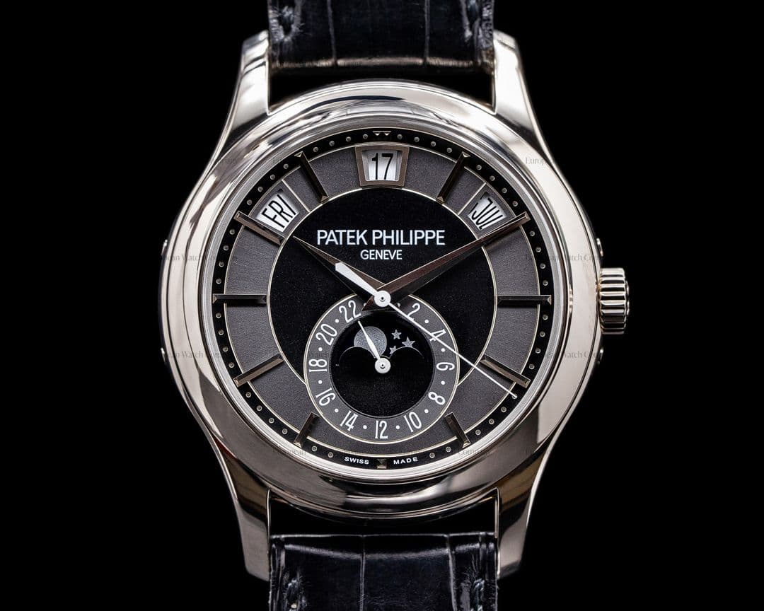 Patek Philippe Annual Calendar Grey Dial 5205G 18K White Gold

