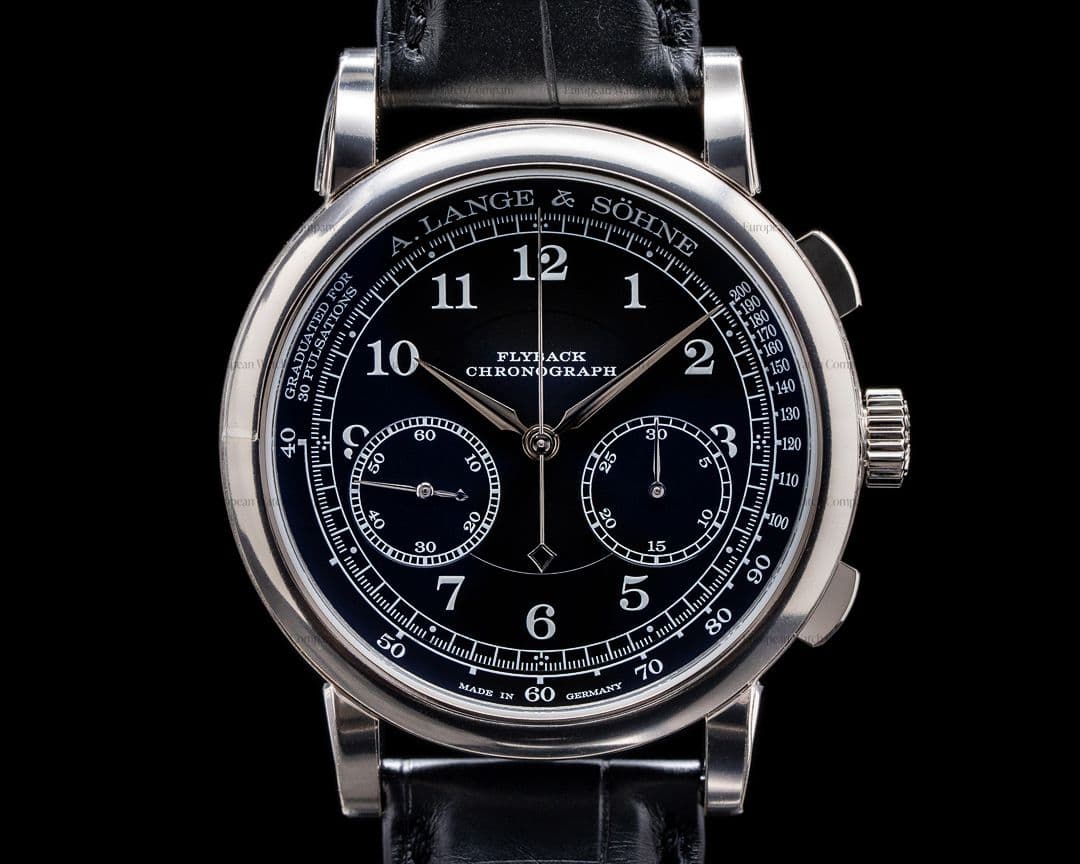 A. Lange and Sohne 1815 Chronograph 414.028 18K White Gold UNWORN