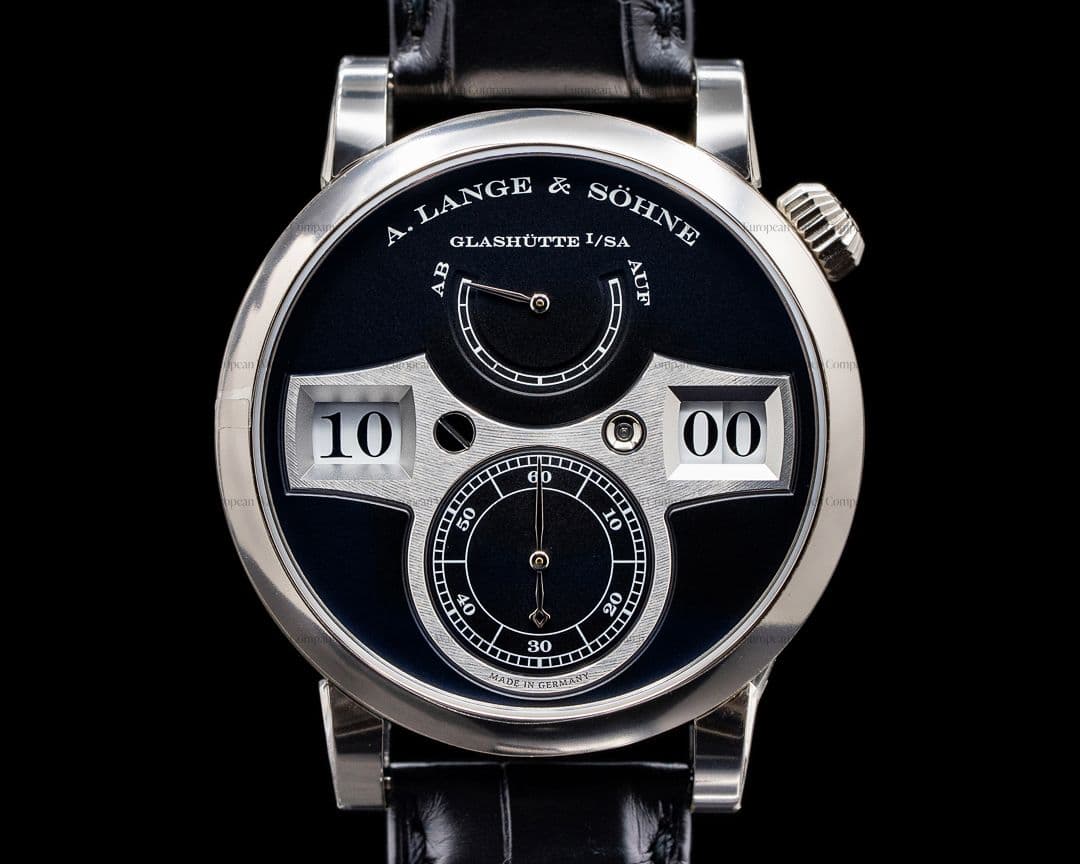 A. Lange and Sohne Zeitwerk 140.029 18K White Gold UNWORN 