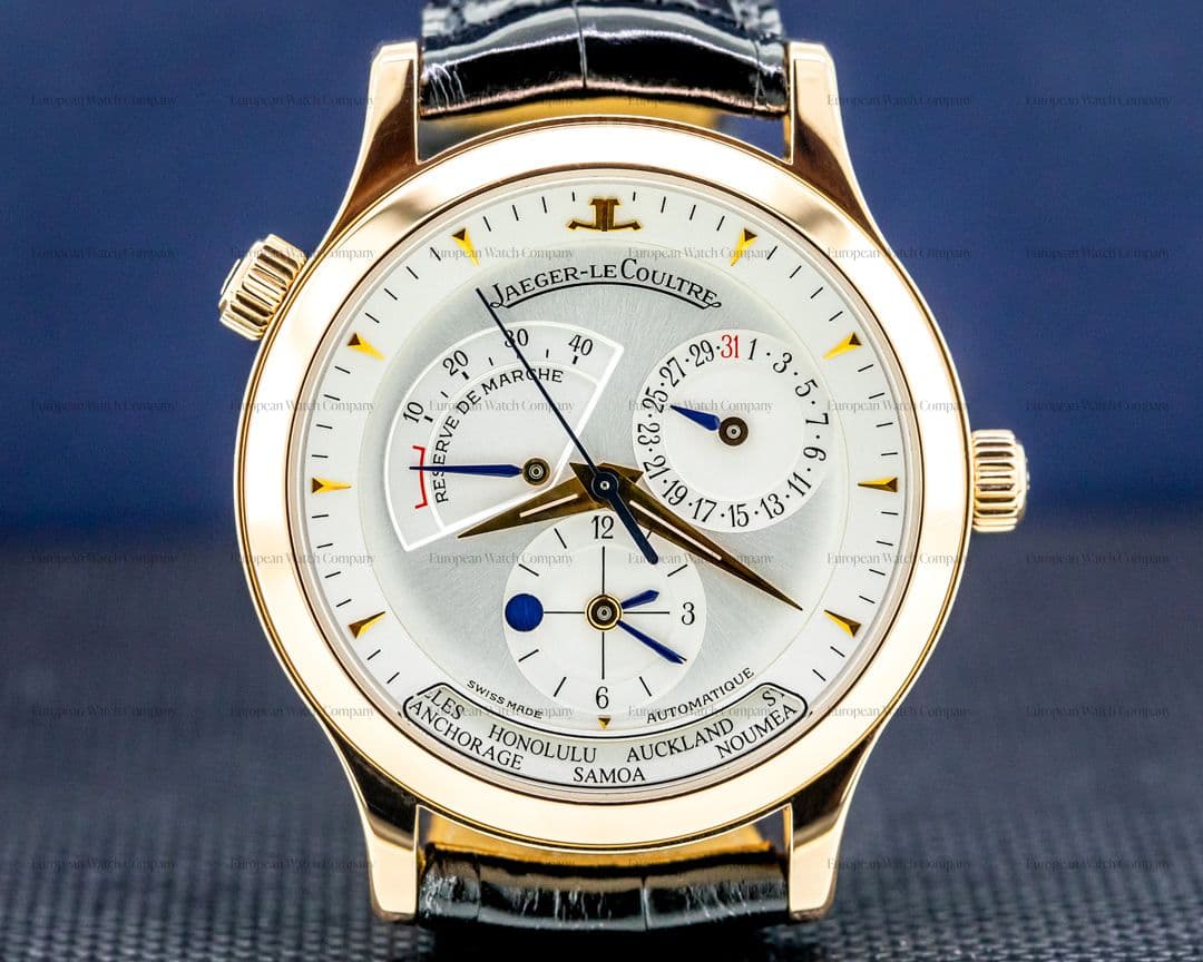 Jaeger LeCoultre Master Geographic 18K Rose Gold 38MM