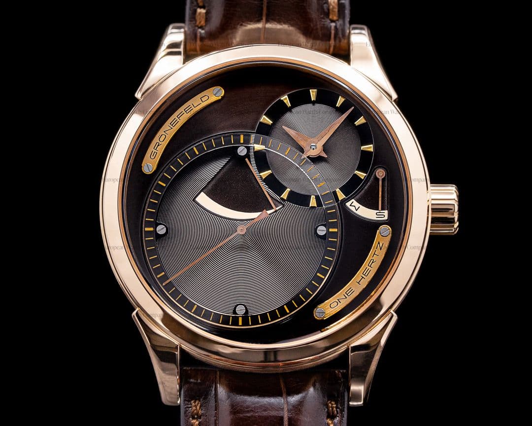 Gronefeld One Hertz Dune 18K Rose Gold LIMITED