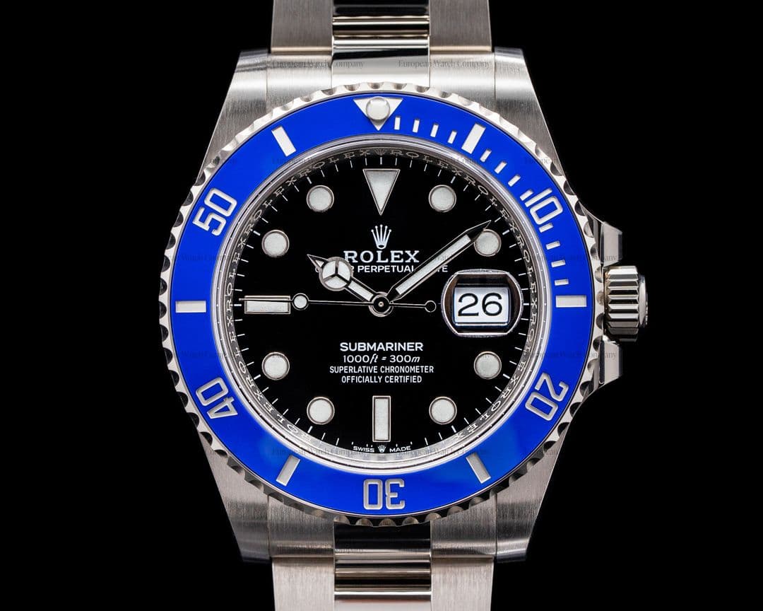 Rolex Submariner Date 126619 18K White Gold Blue Bezel NEW MODEL 