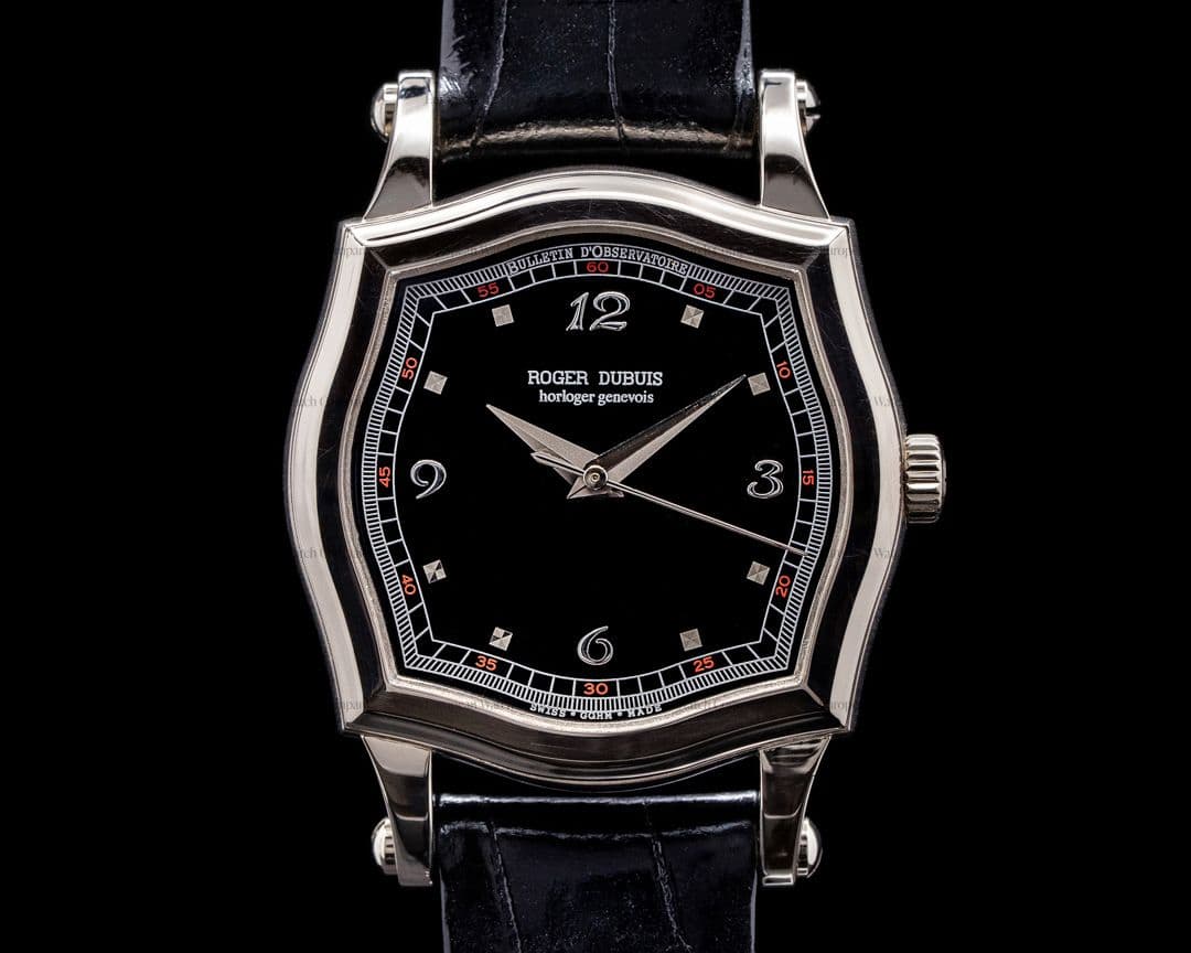 Roger Dubuis Sympathie S34 18K White Gold Black Dial LIMITED NICE
