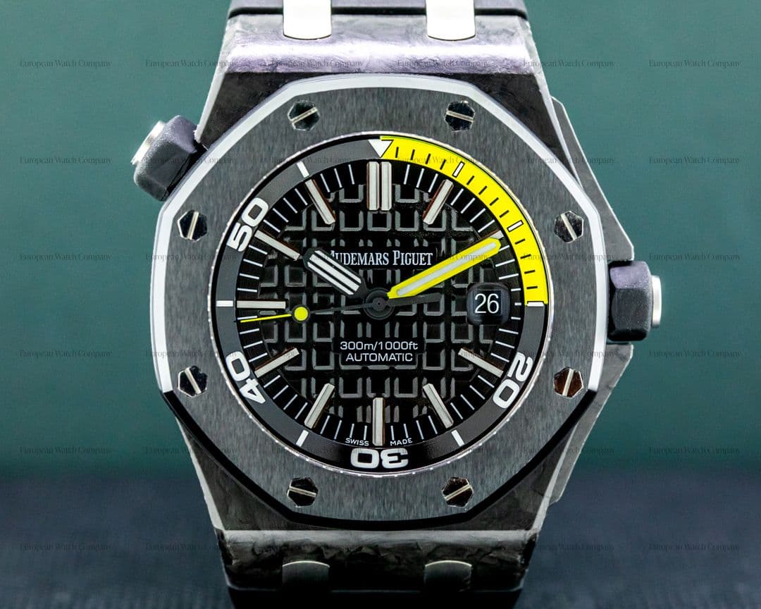 Audemars Piguet Royal Oak 15710ST Offshore Diver Carbon FULL SET