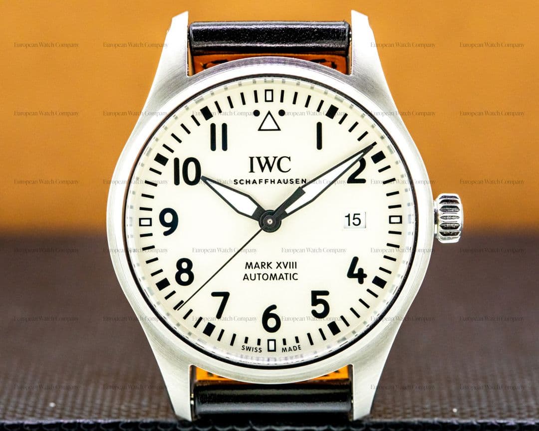 IWC Pilot's Watch Mark XVIII Silver Dial UNWORN 