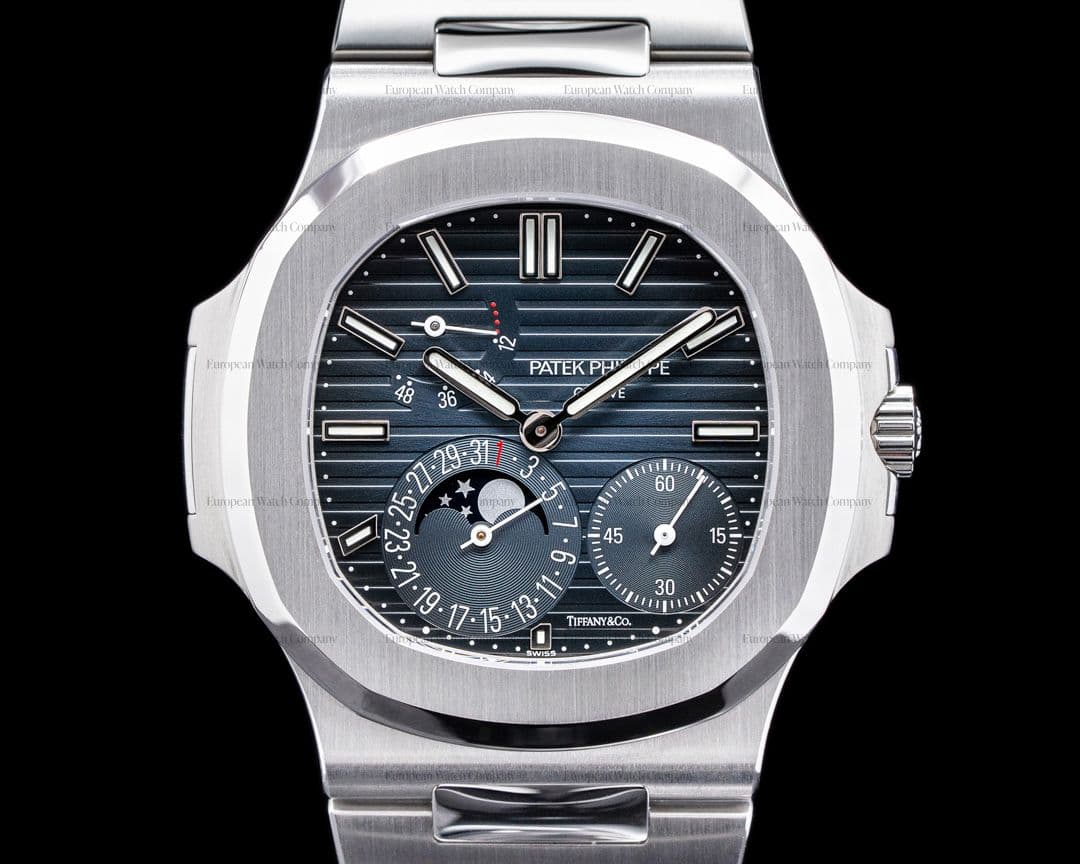 Patek Philippe Jumbo Nautilus 5712 "TIFFANY & CO" SS RARE UNWORN