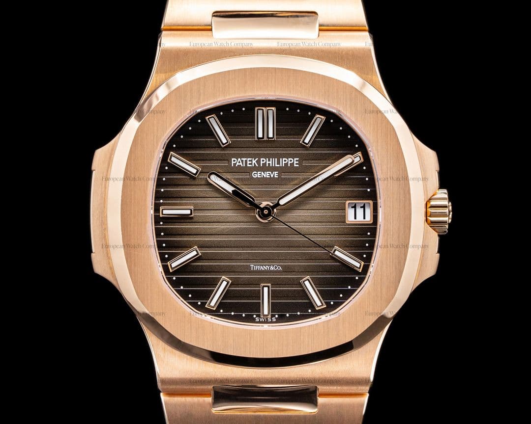 Patek Philippe Nautilus 5711/1R *TIFFANY* 18K Rose Gold UNWORN VERY RARE