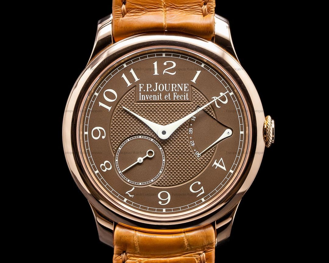F. P. Journe Chronometre Souverain Havana 18k Rose Gold 40MM 2020 UNWORN