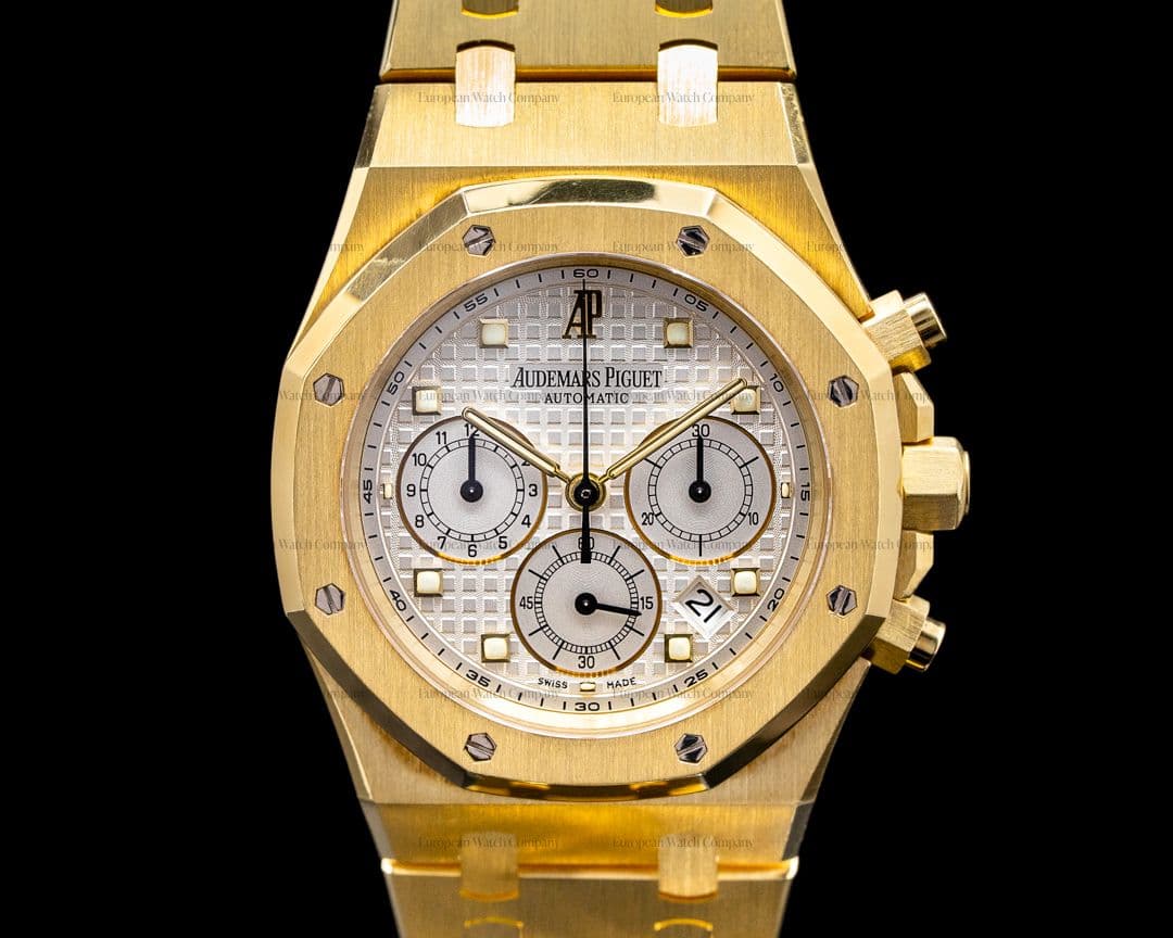 Audemars Piguet Royal Oak Chronograph  39MM 18K Yellow Gold SHARP 