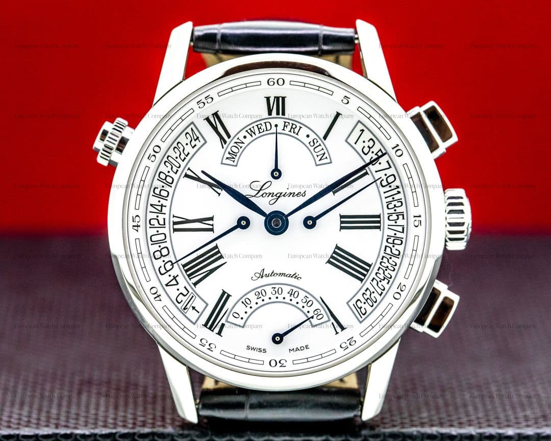 Longines Master Collection GMT Retrograde Quadruple SS / Deployant