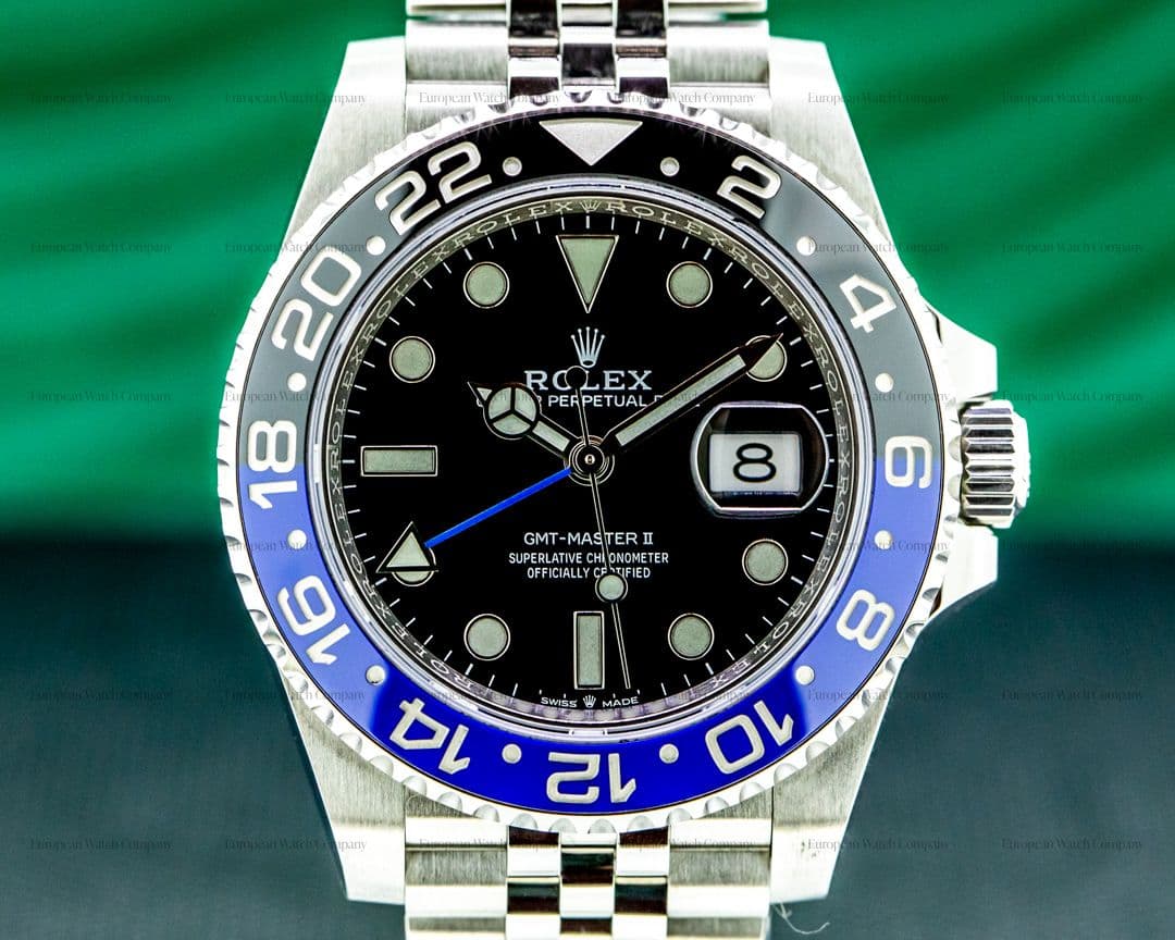 Rolex GMT Master II 126710BLNR Ceramic "Batman" SS / Jubilee 