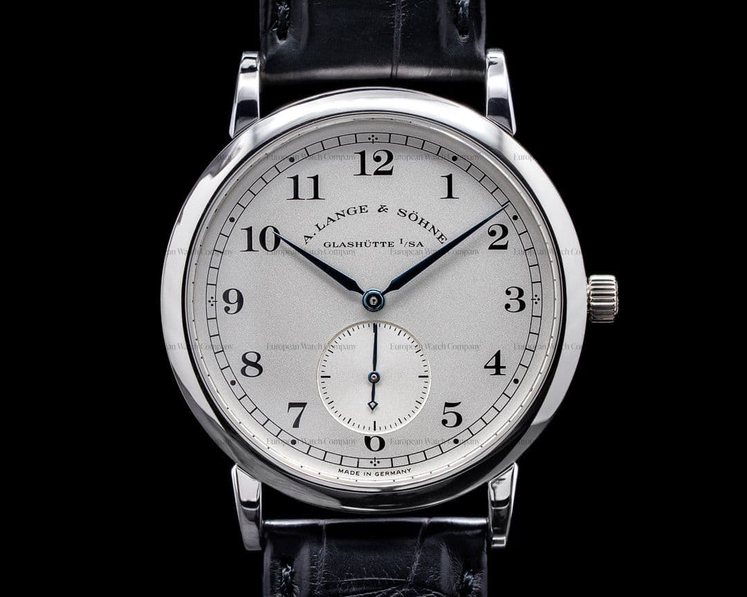 A. Lange and Sohne 1815 Platinum Silver Dial 36MM 
