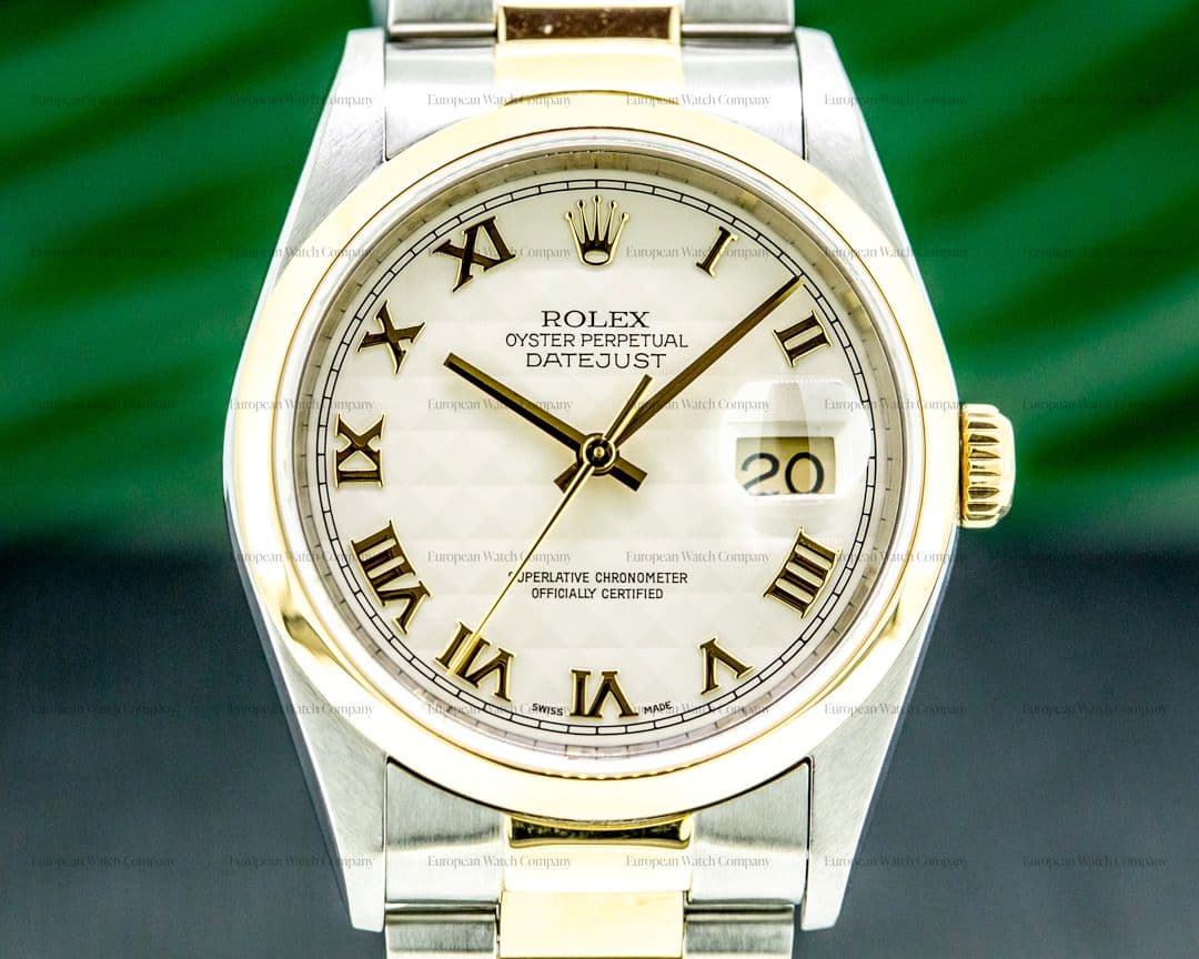 Rolex Datejust Pyramid Dial 18K / SS