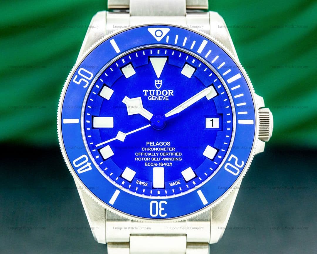 Tudor Pelagos Blue Dial In-House Caliber Titanium 