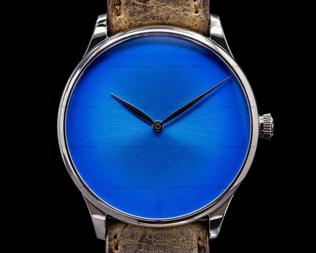 H. Moser & Cie Venturer Concept Arctic Blue Fume Dial 18k WG LIMITED UNWORN